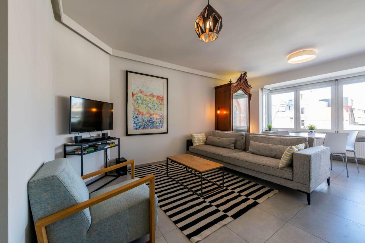 Modern Apartment With Free Parking Остенде Экстерьер фото