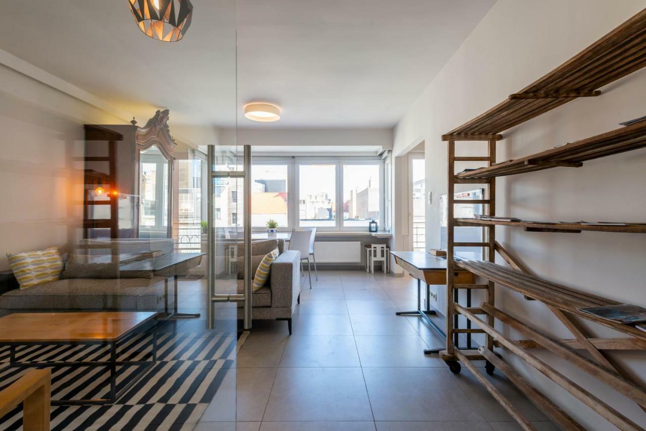Modern Apartment With Free Parking Остенде Экстерьер фото
